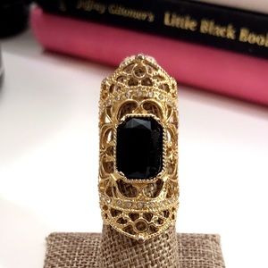 Victorian-style | Crystal Stoned | Gem Ring